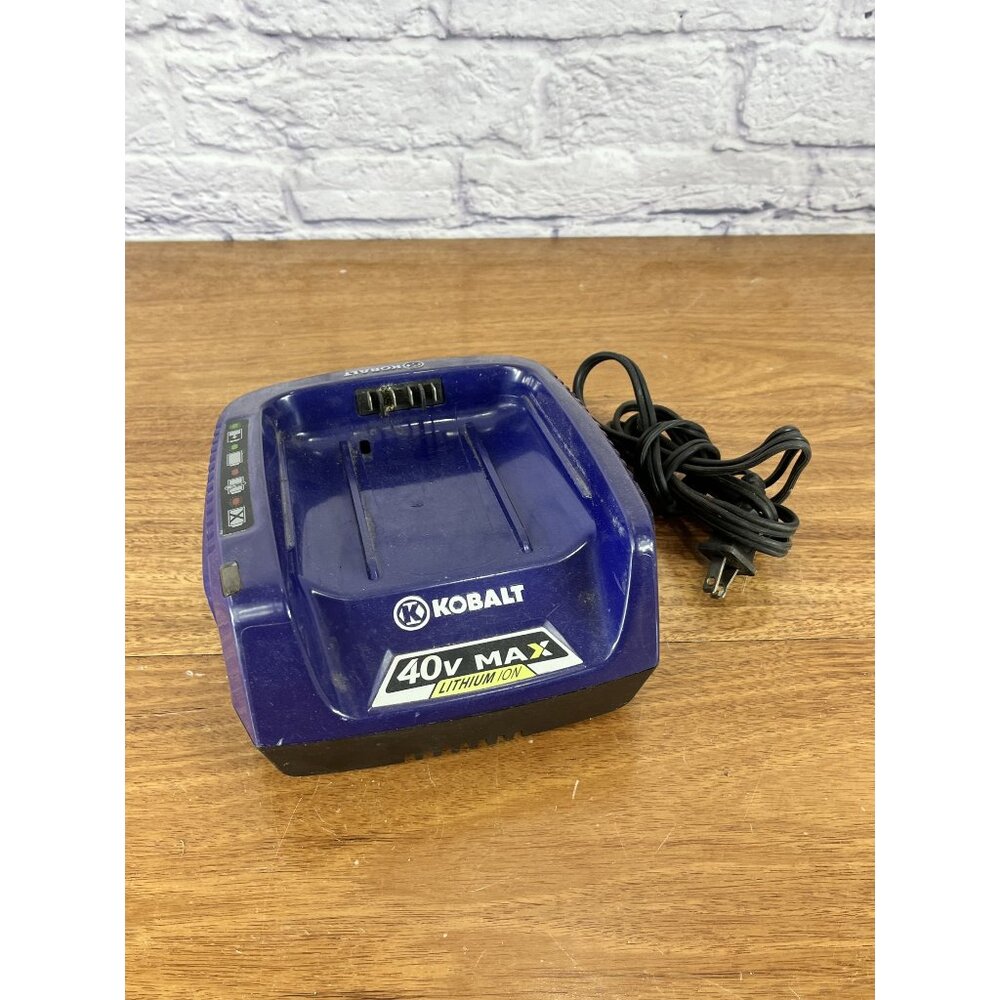 Genuine KOBALT 40v Max Lithium Ion Battery Charger KRC 60-06 40 Volt Charger